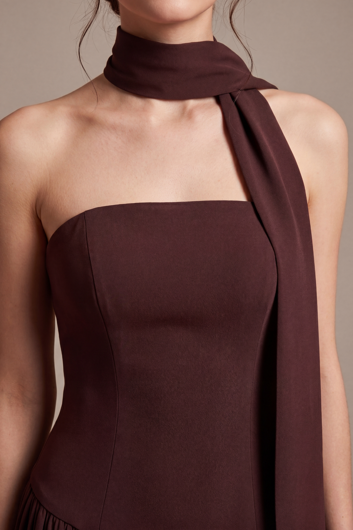 Soleil Scarf Maxi Dress