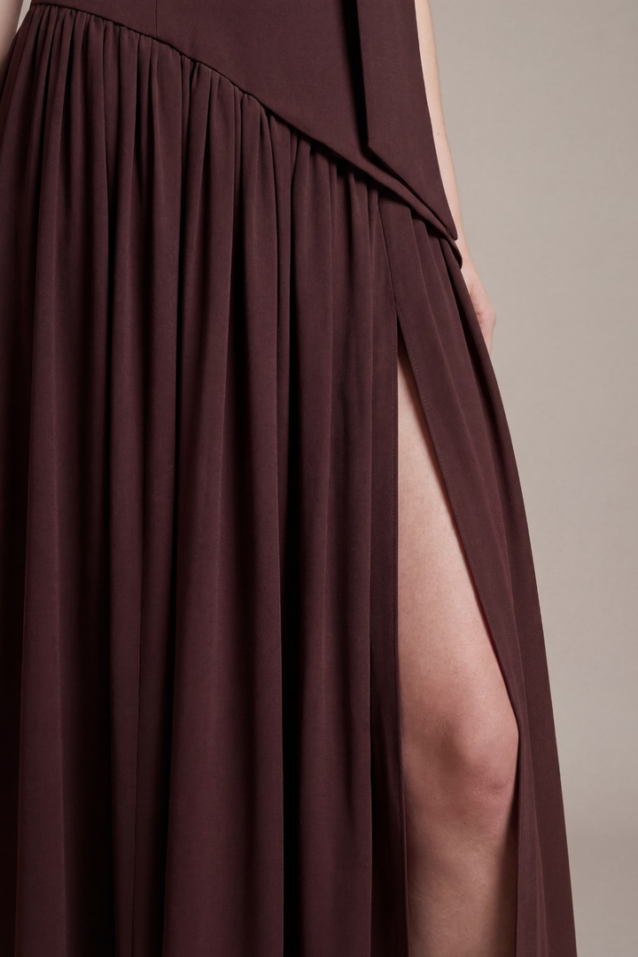 Soleil Scarf Maxi Dress