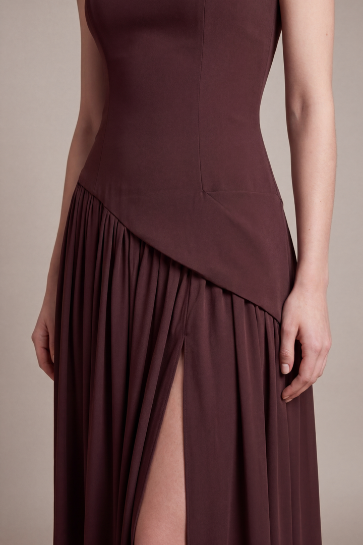Soleil Scarf Maxi Dress