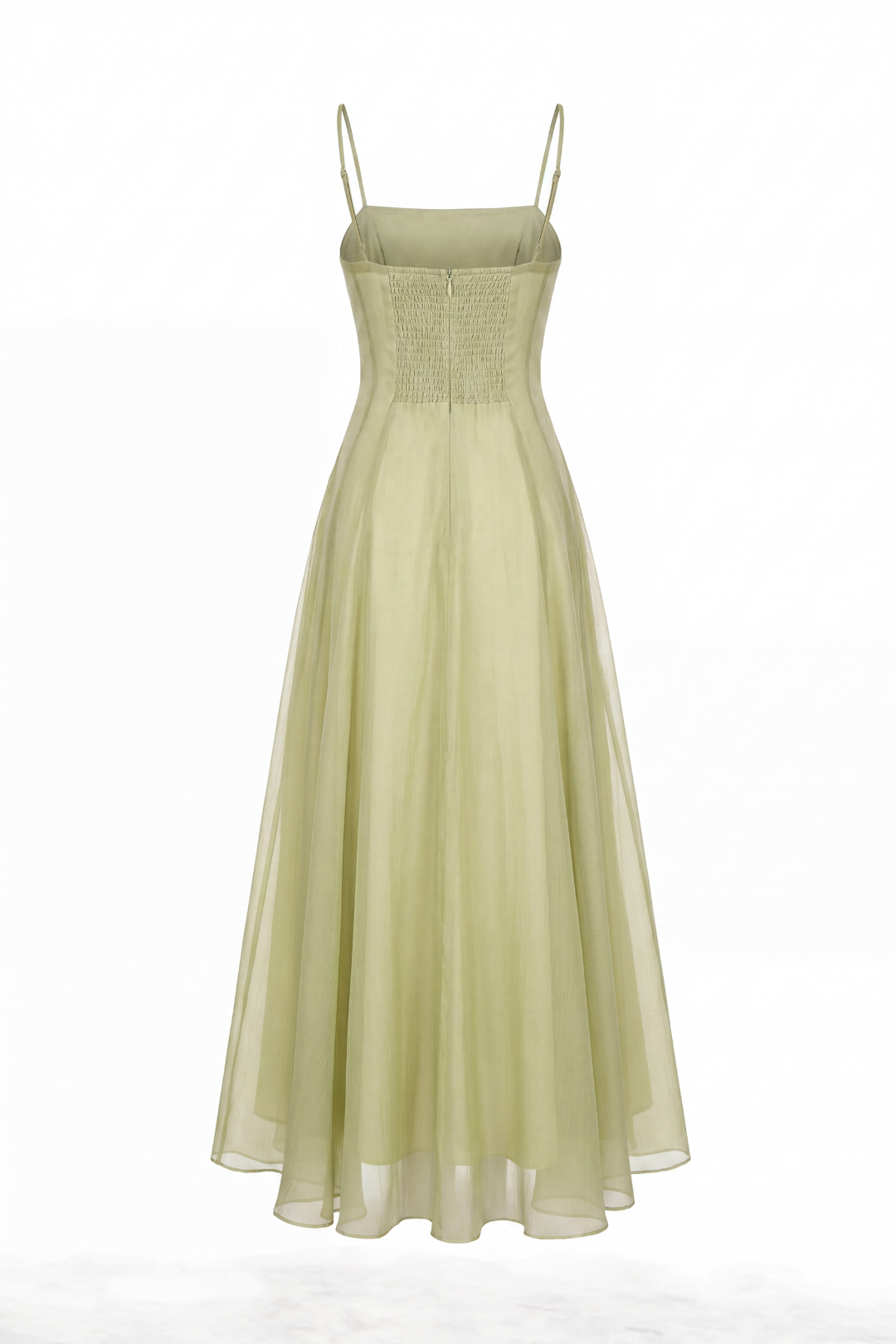 Seraphina Ruffled Tulle Maxi Dress