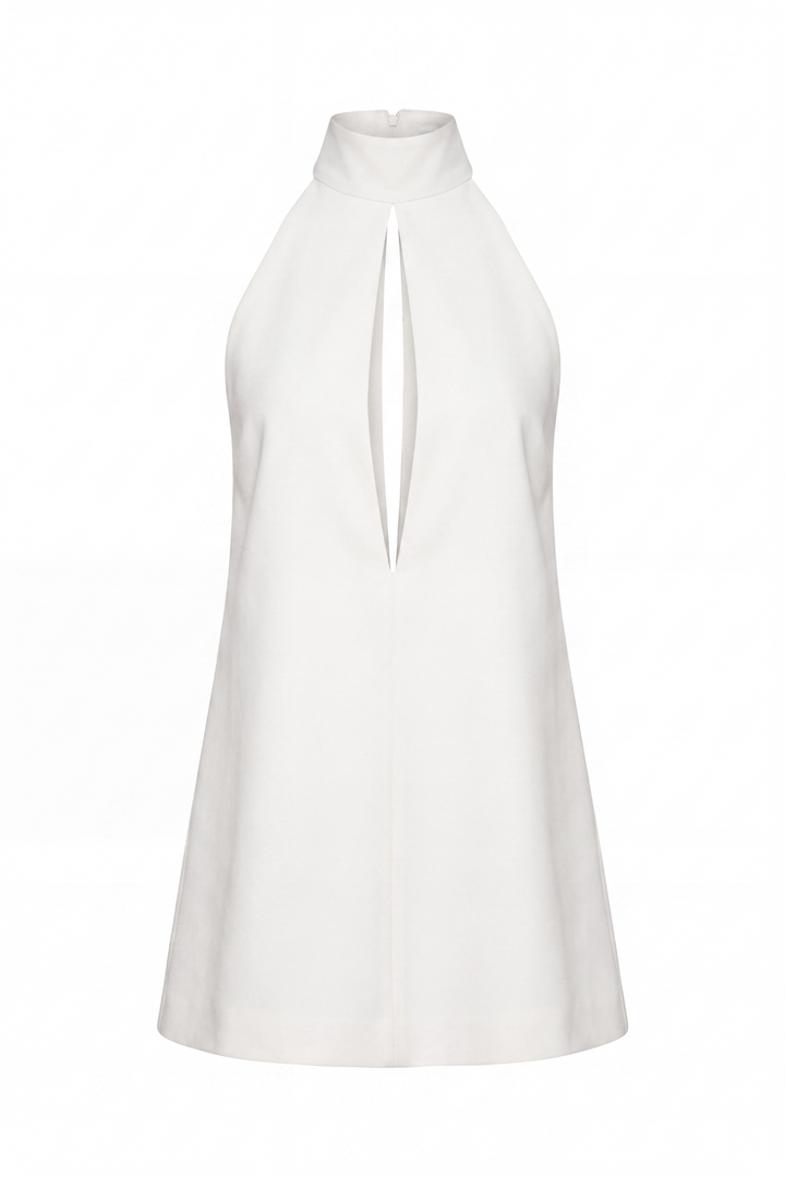 Fariha Sleeveless Cutout Mini Dress