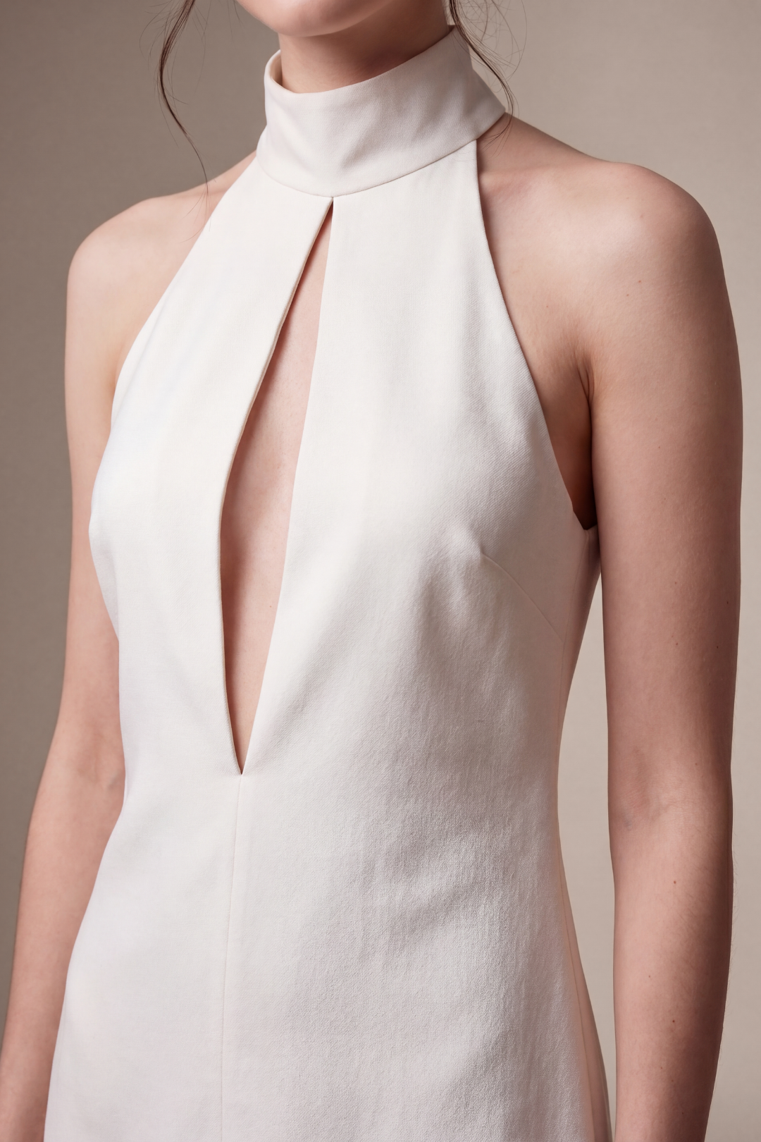 Fariha Sleeveless Cutout Mini Dress