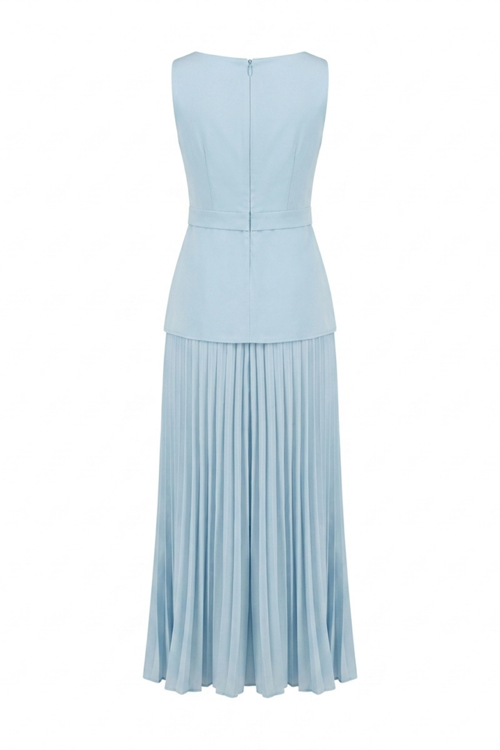 Serena Pleated Midi Dress
