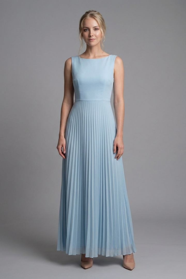 Serena Pleated Midi Dress