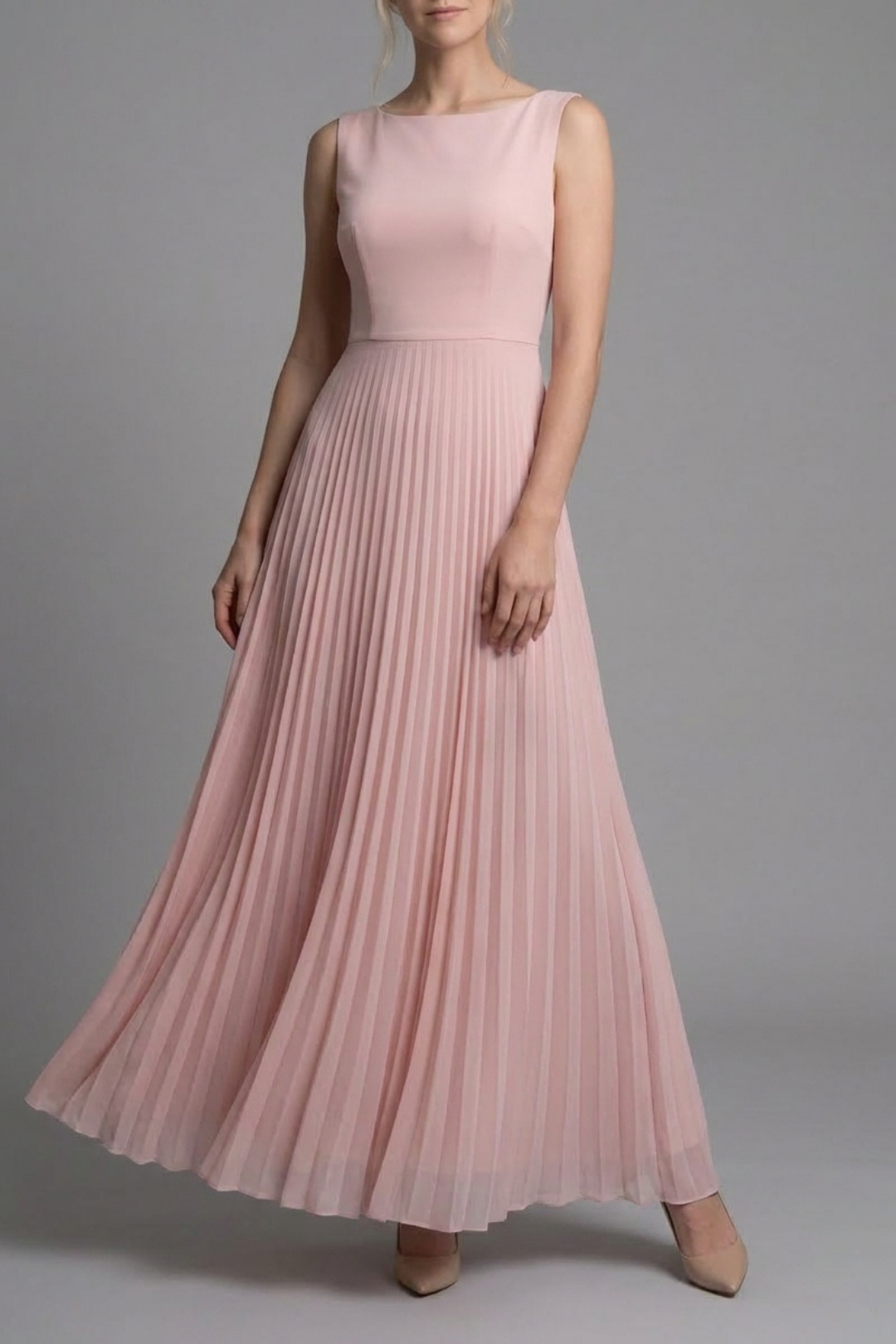 Serena Pleated Midi Dress