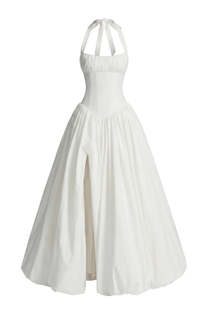 Rosalee Feminine Gathered Maxi Dress
