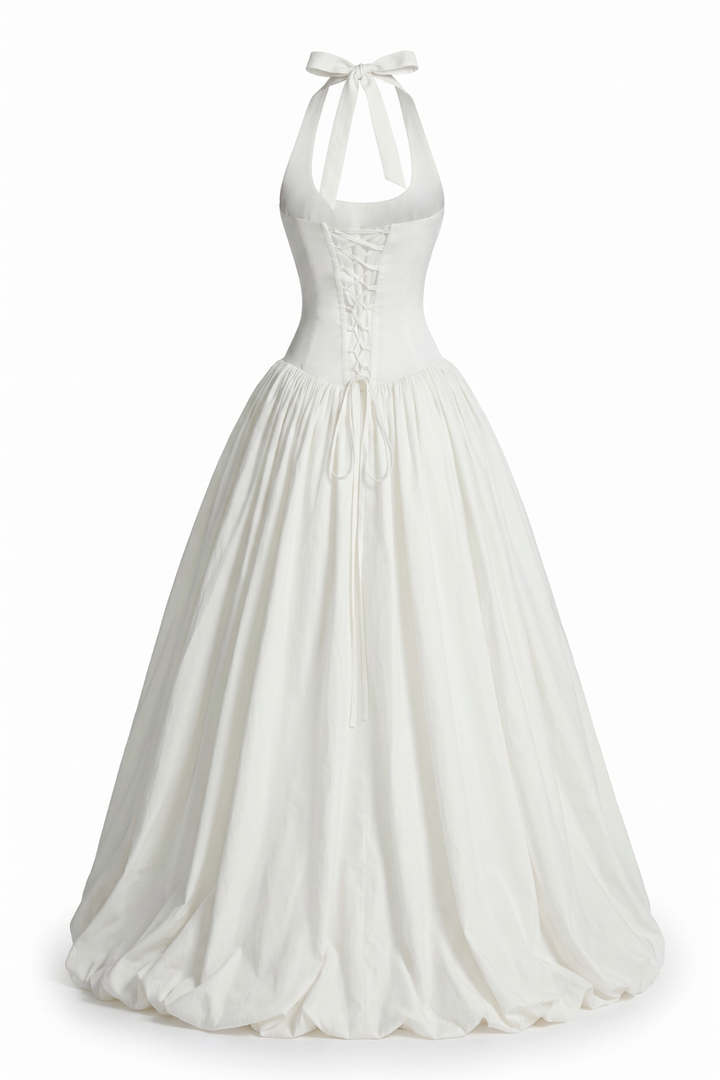 Rosalee Feminine Gathered Maxi Dress