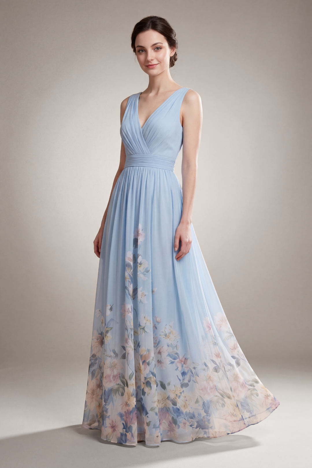 Fiona Floral Print Dress