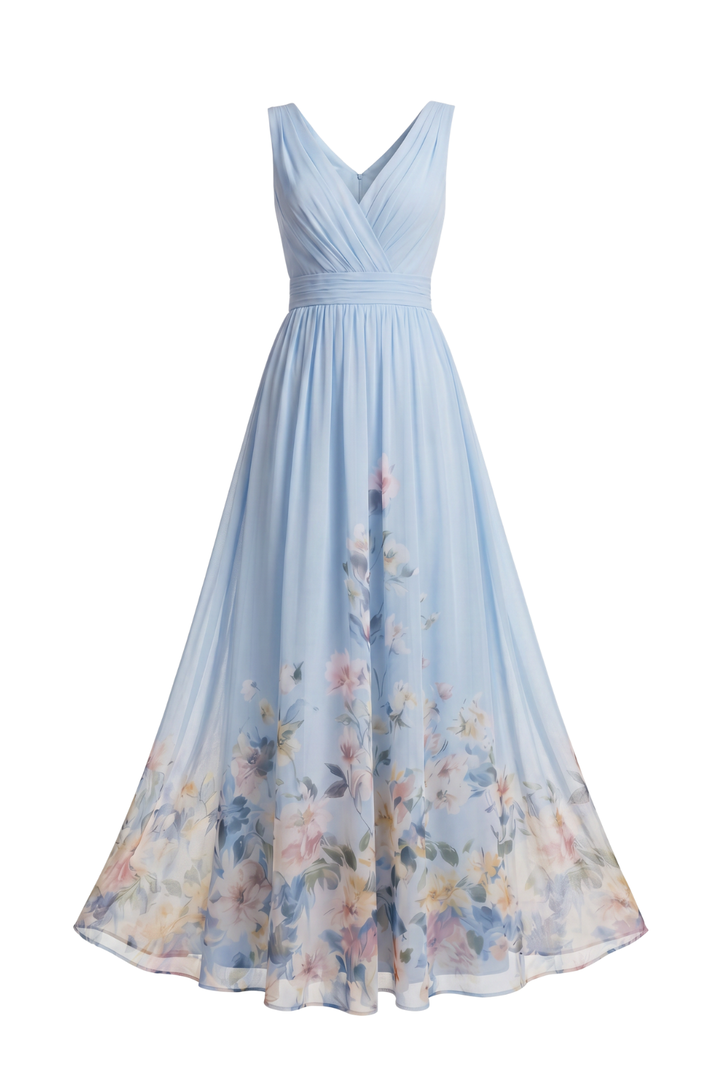 Fiona Floral Print Dress