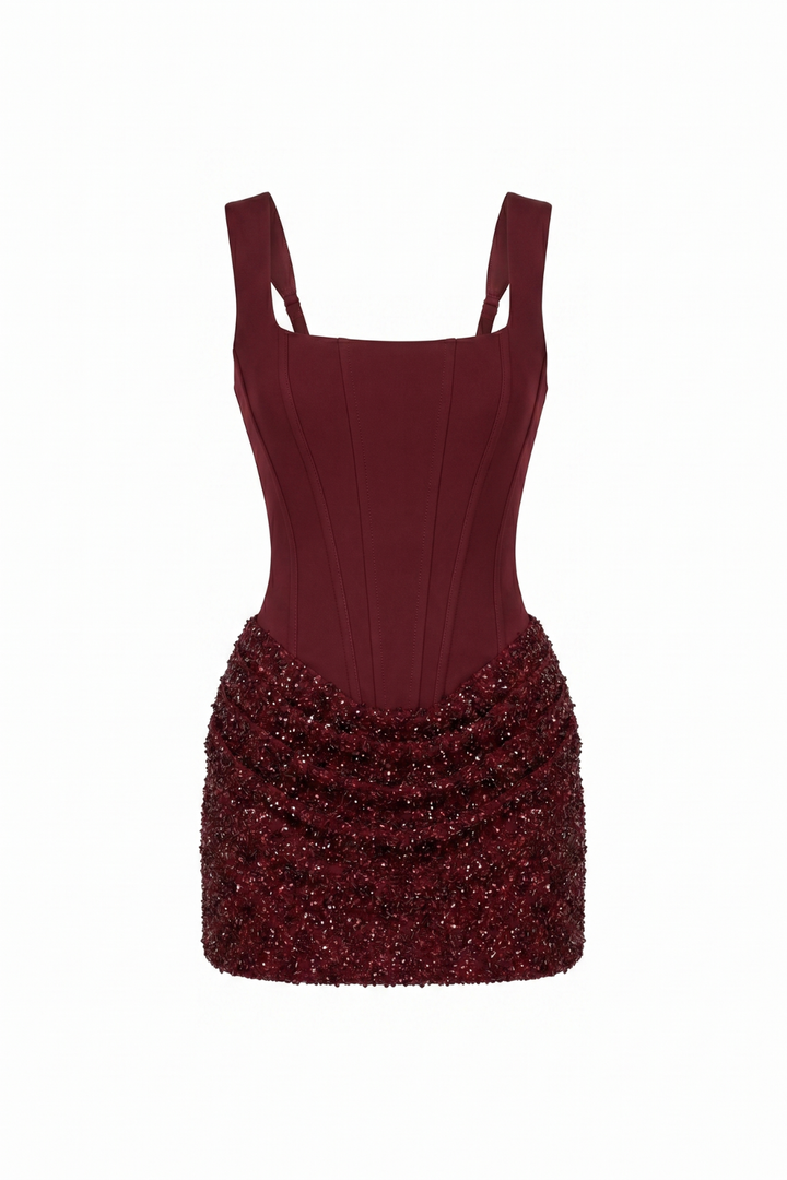 Tamara Sculpted Corset Mini Dress