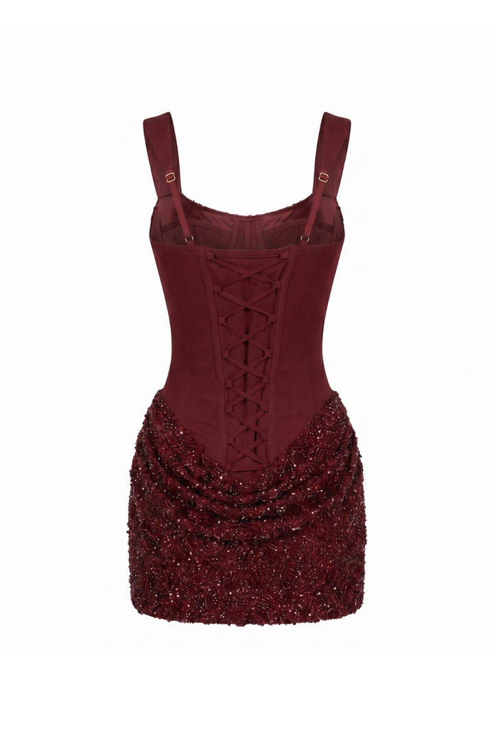 Tamara Sculpted Corset Mini Dress