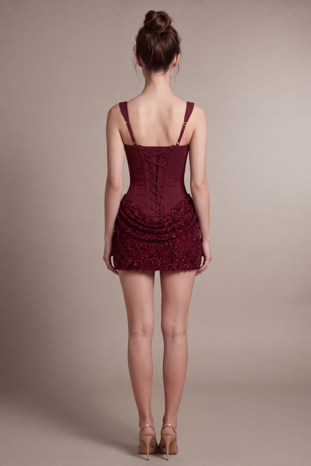 Tamara Sculpted Corset Mini Dress