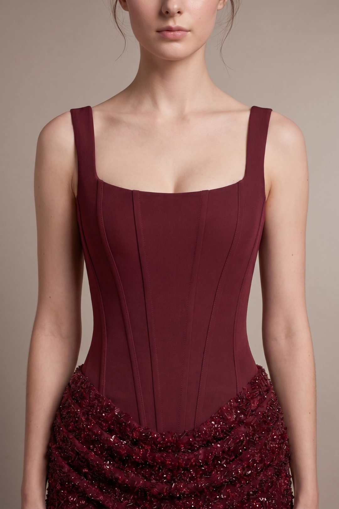 Tamara Sculpted Corset Mini Dress
