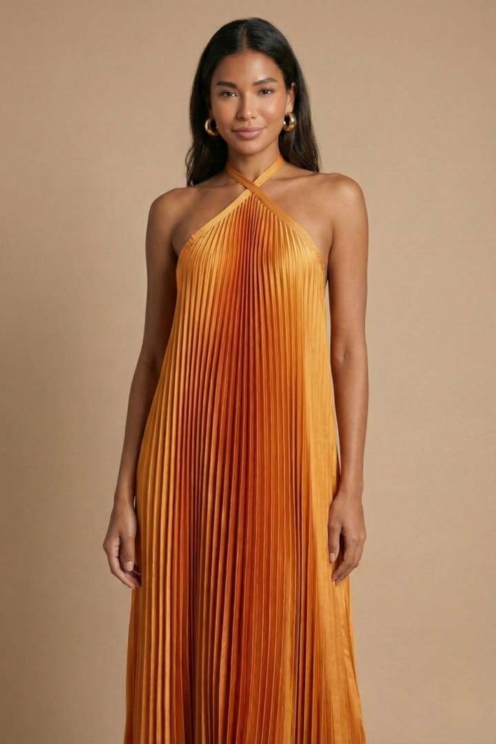 Naomi Sleek Silhouette Evening Gown