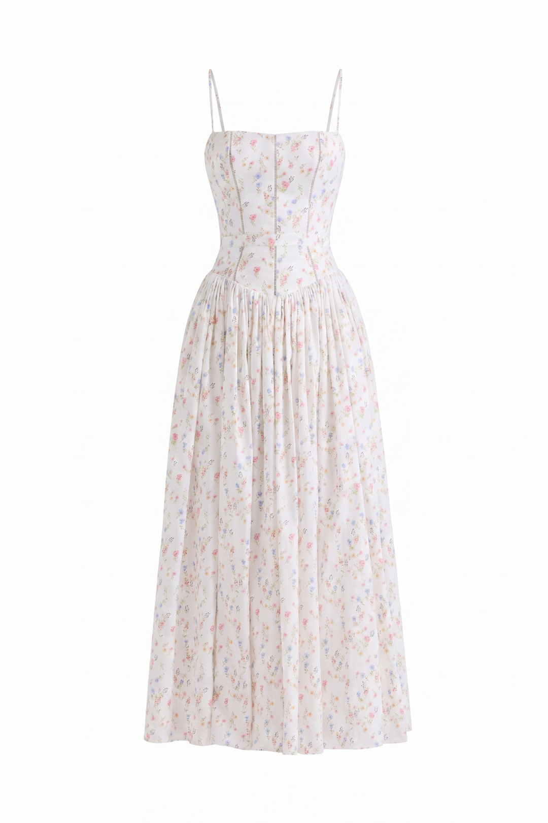 Clara Floral Print Maxi Gown
