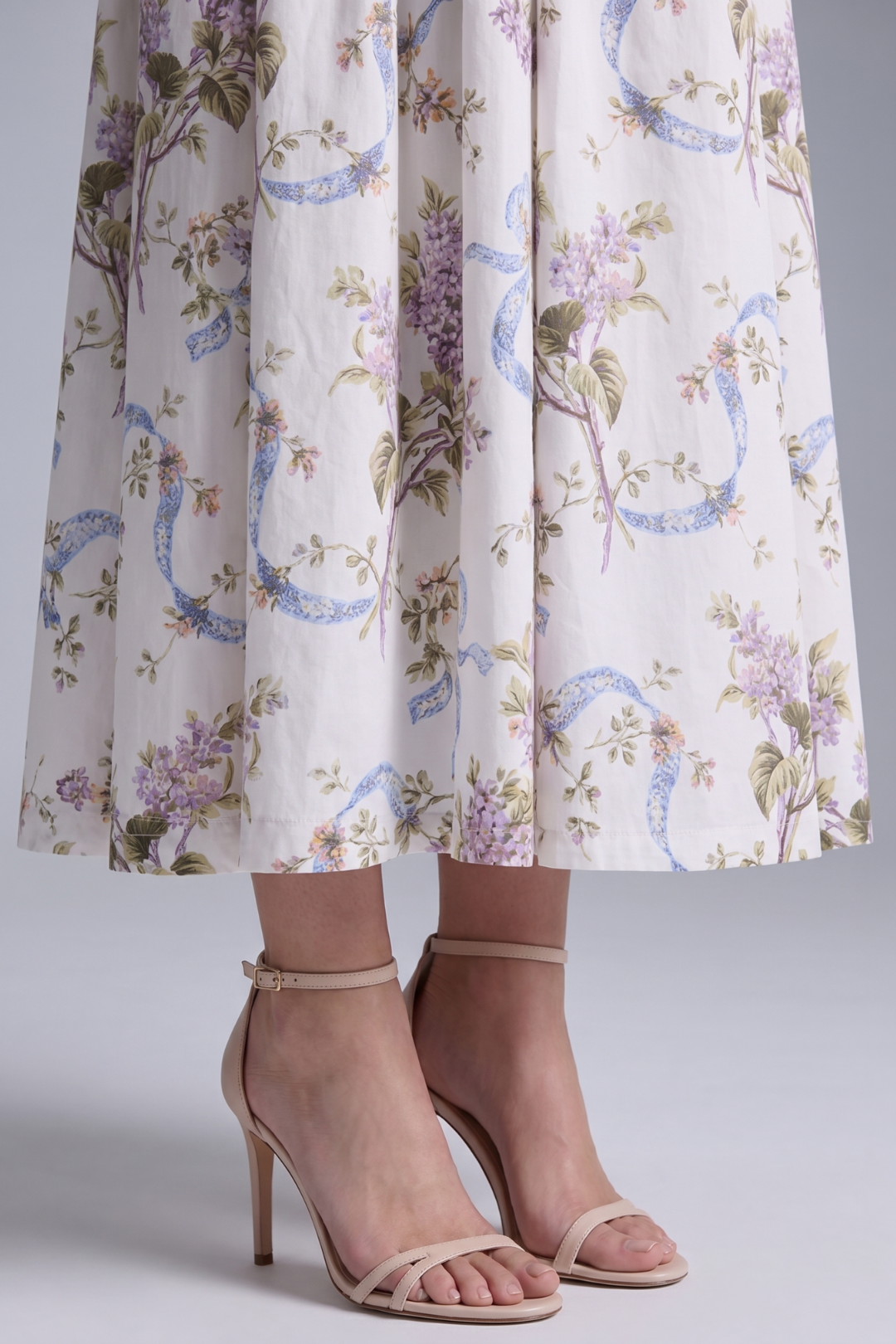Clara Floral Print Maxi Gown