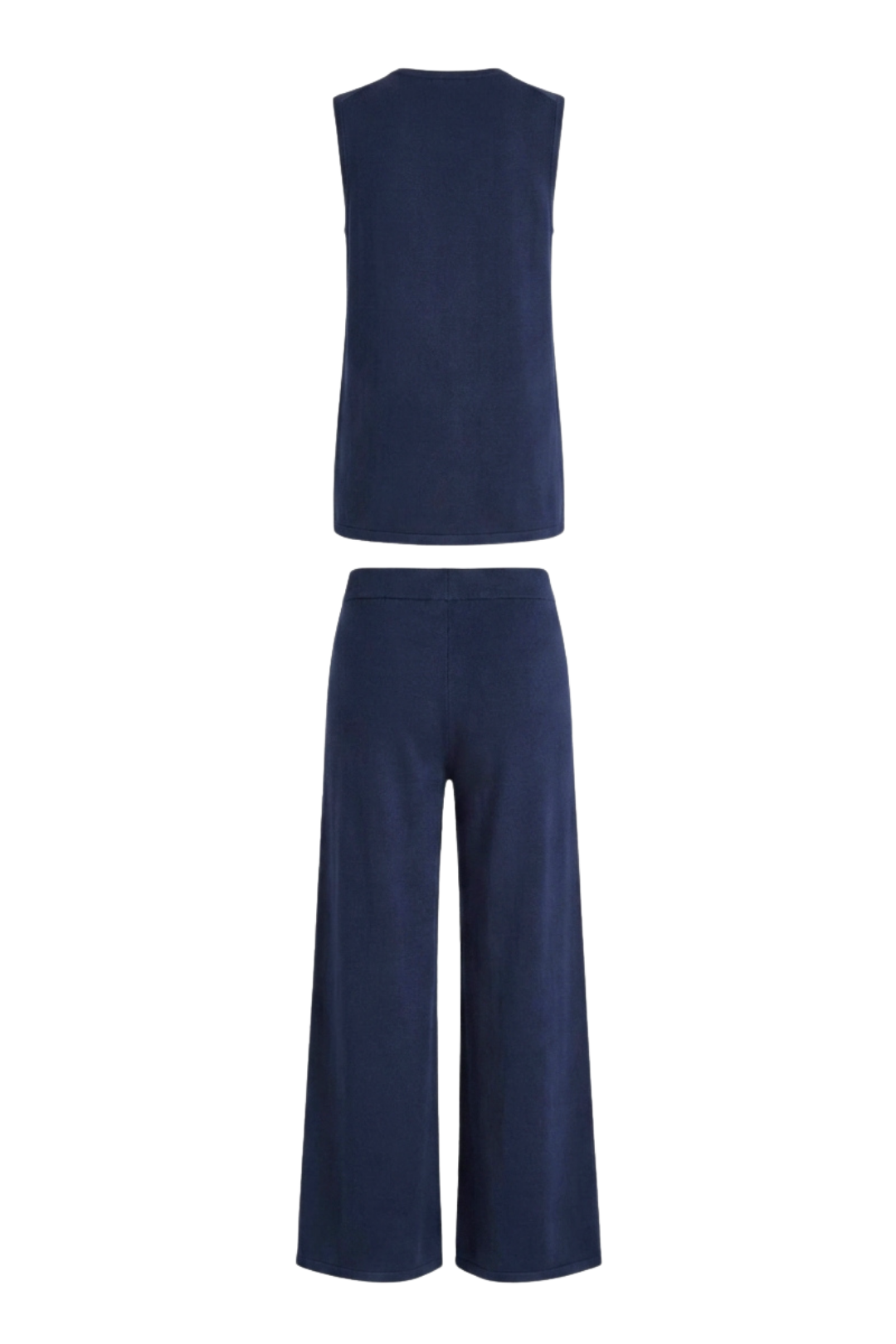 Goldie Button Knit Vest and Pants Set