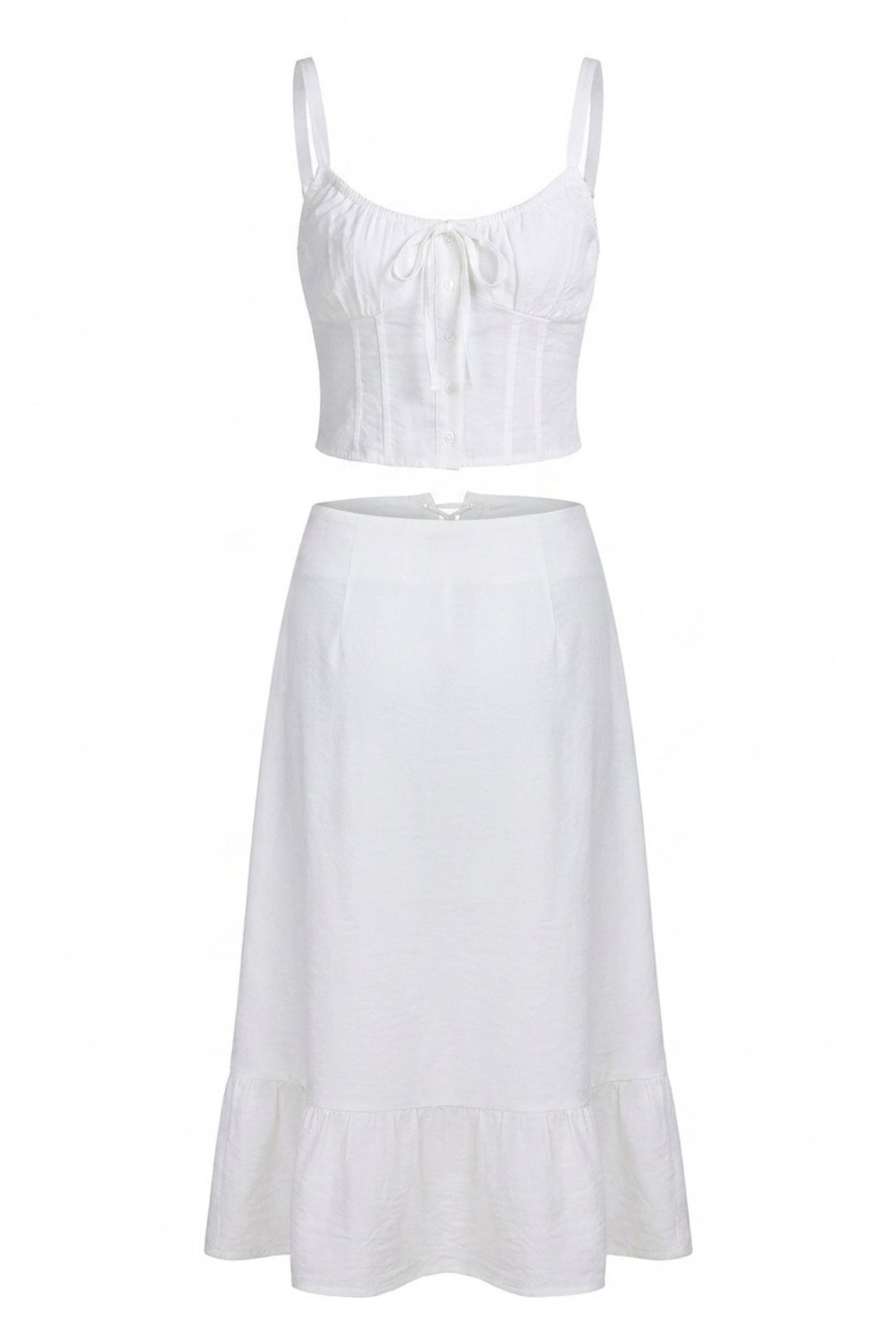 Cleo Cowgirl Corset Two Piece Skirt Set