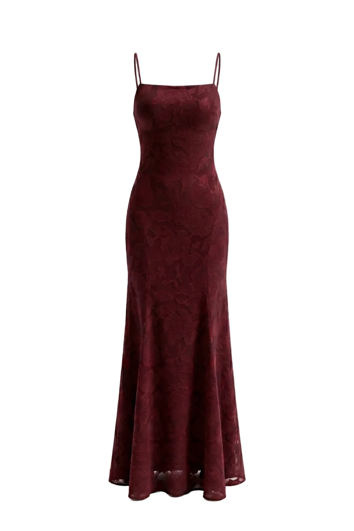 Sofia Floral Lace Maxi Gown