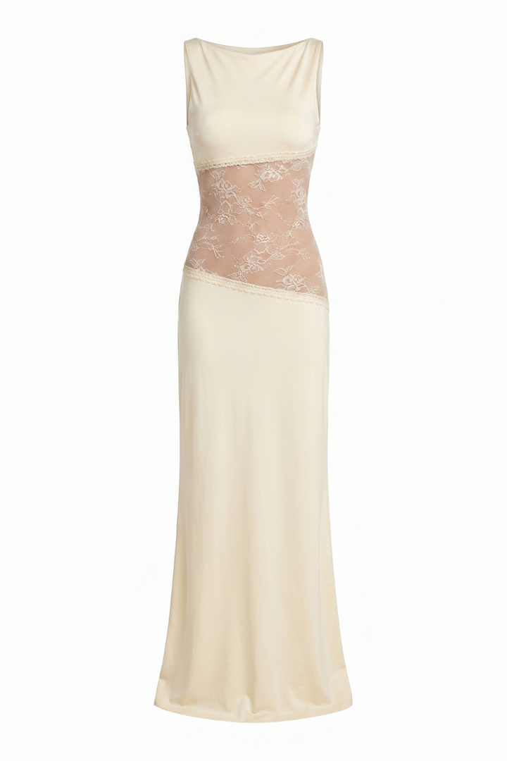 Lucinda Elegant Flowy Maxi Gown