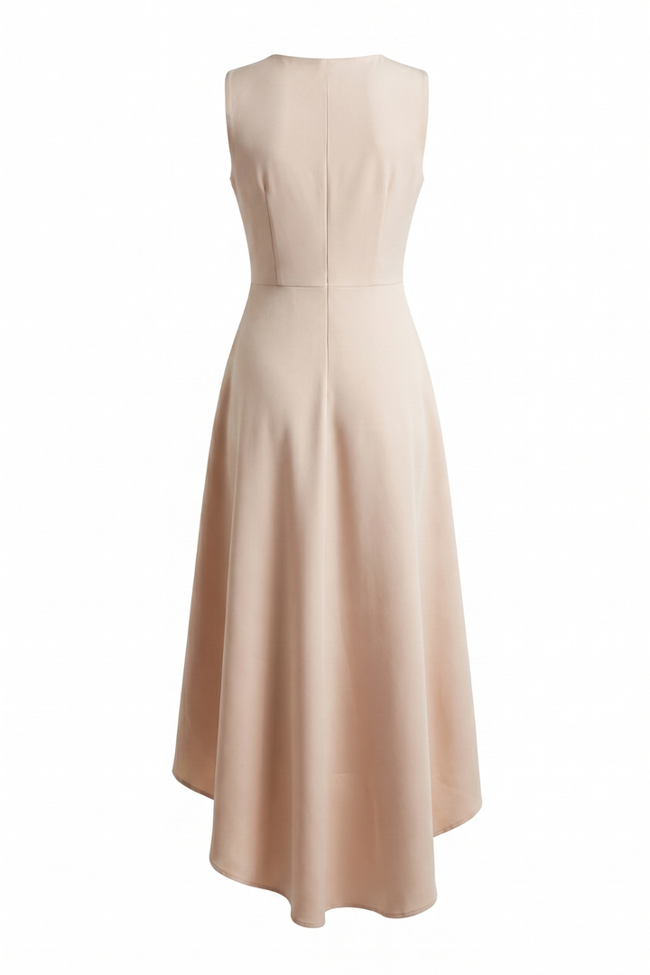 Sophie V Neck Elegant Midi Dress