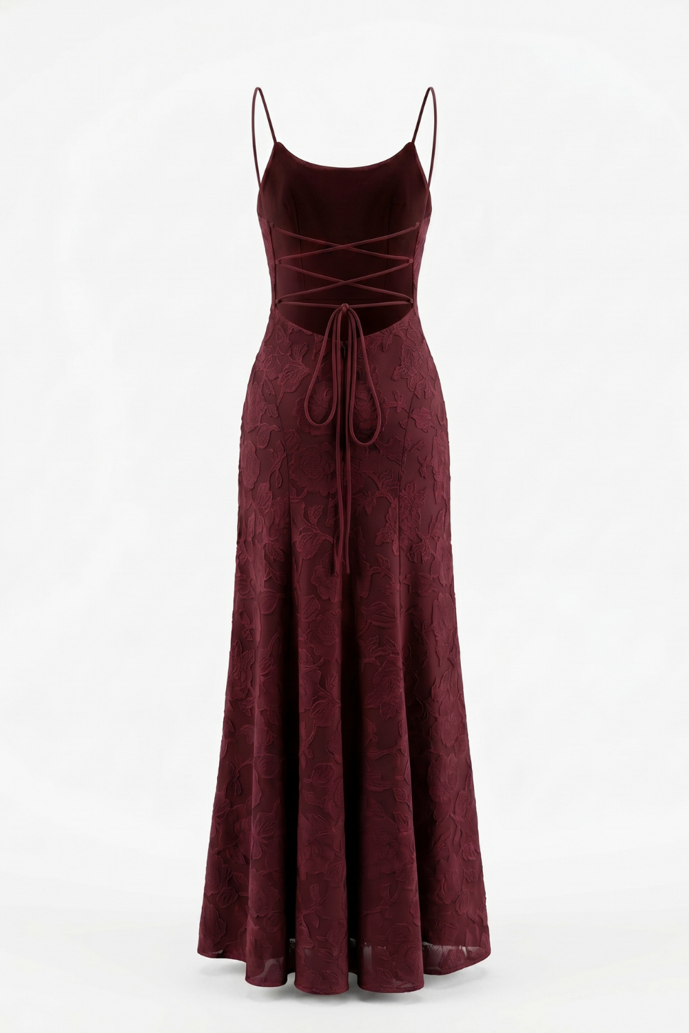 Sofia Floral Lace Maxi Gown
