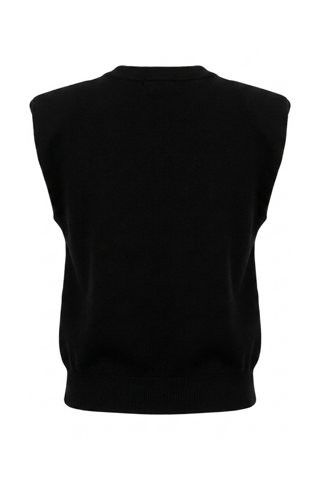 Vera V-Neck Buttoned Knit Vest