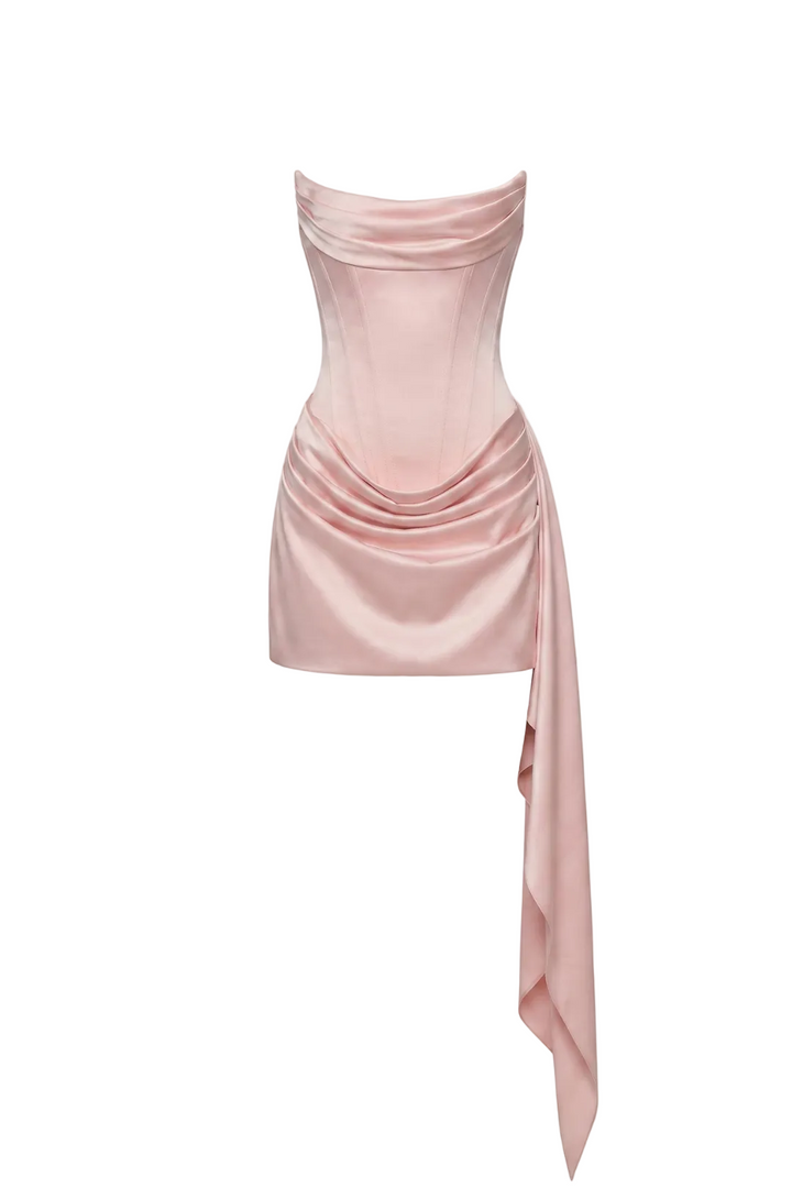 Lux Structured Bodycon Mini Dress