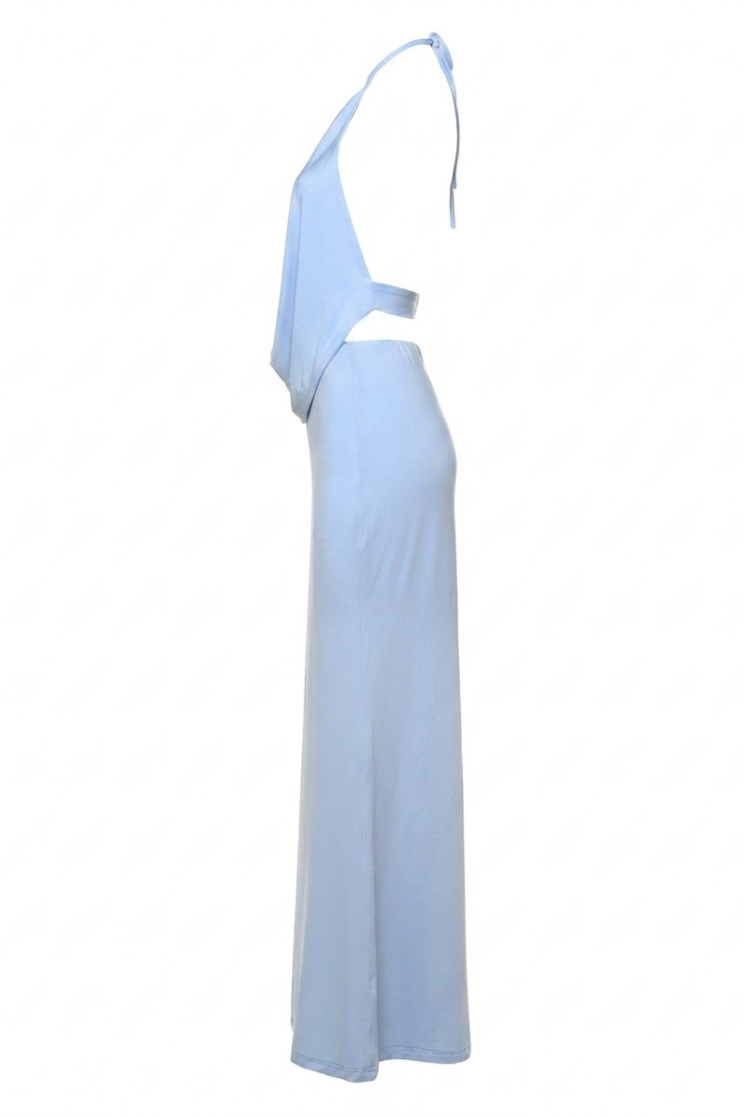 Freya Halter Backless High Waist Maxi Dress
