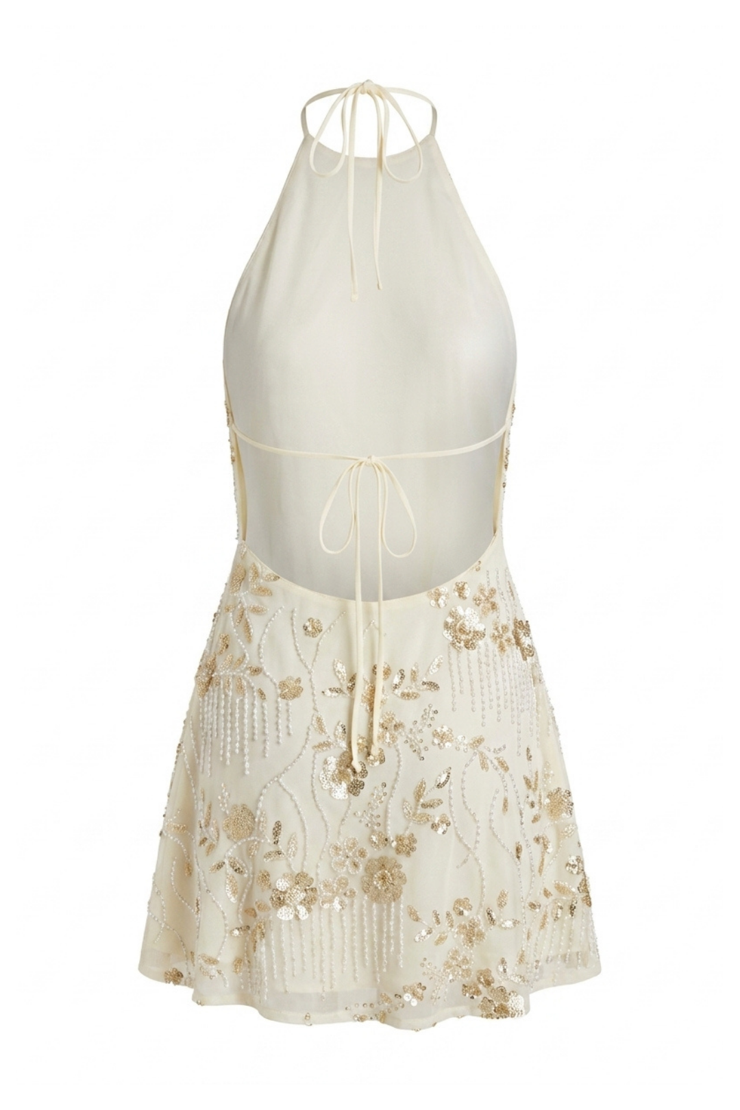 Bianca Floral Embellished Mini Dress