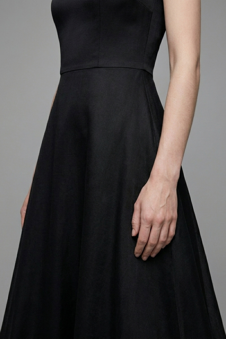 Percival Ruffle A-Line Gown