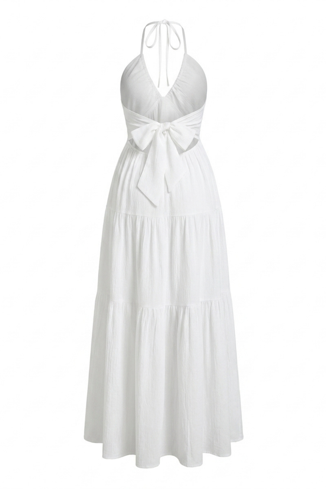 Liora Flowing Halter Maxi Dress