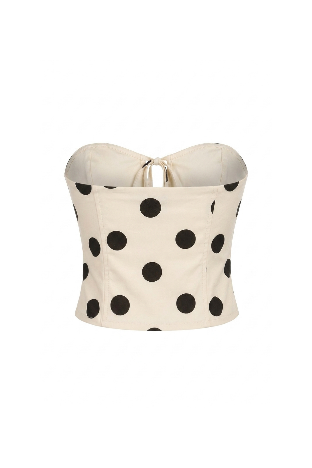 Miki Strapless Polka Dot Bustier Top