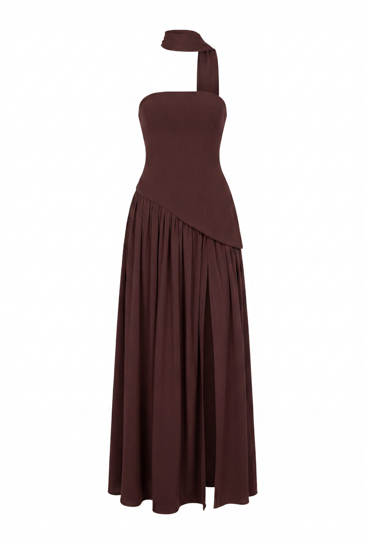 Soleil Scarf Maxi Dress