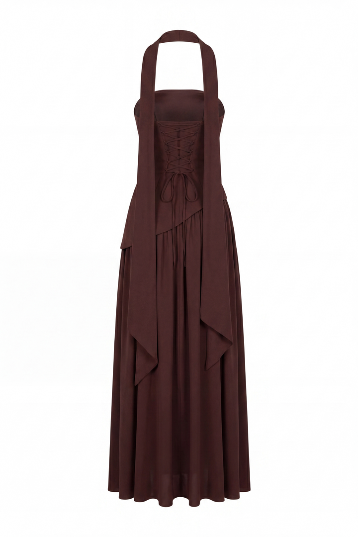 Soleil Scarf Maxi Dress