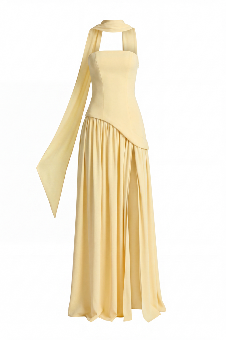 Soleil Scarf Maxi Dress