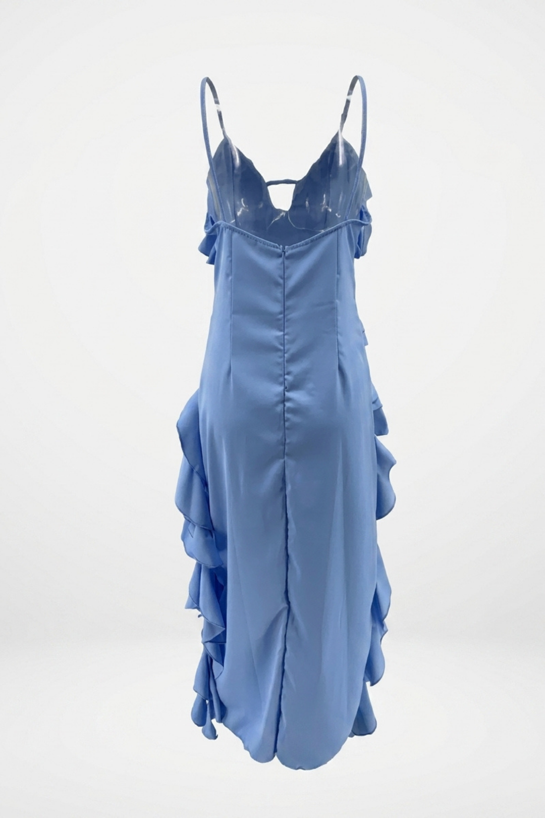 Rosalie Sleeveless Ruffle Maxi Dress