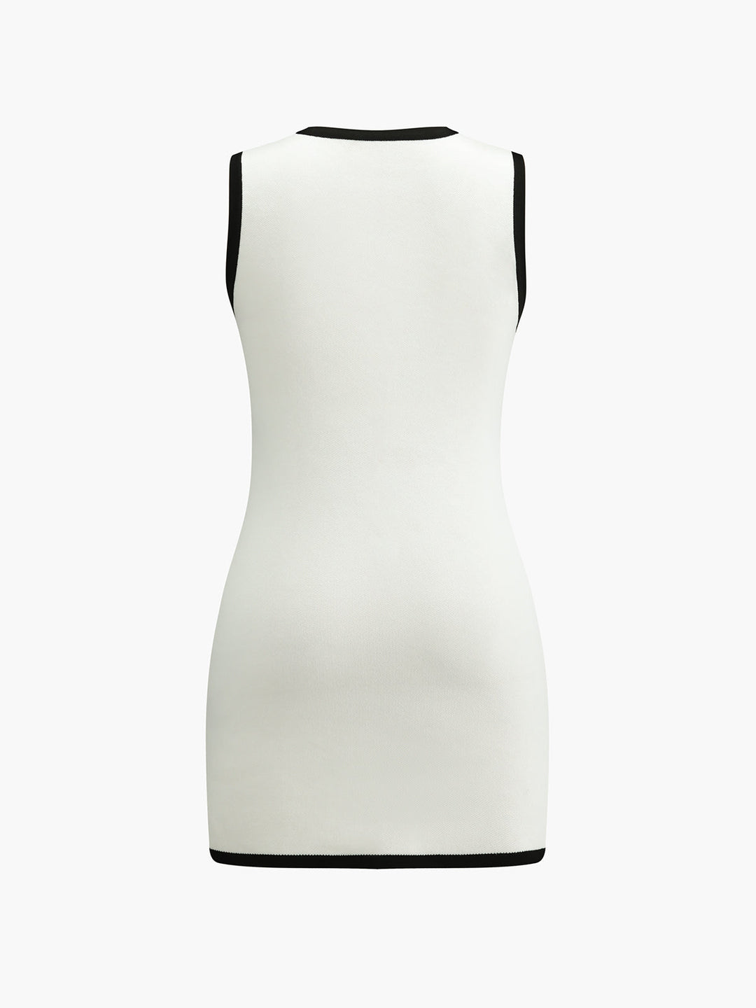 Pippa Button Pocket Knit Mini Dress