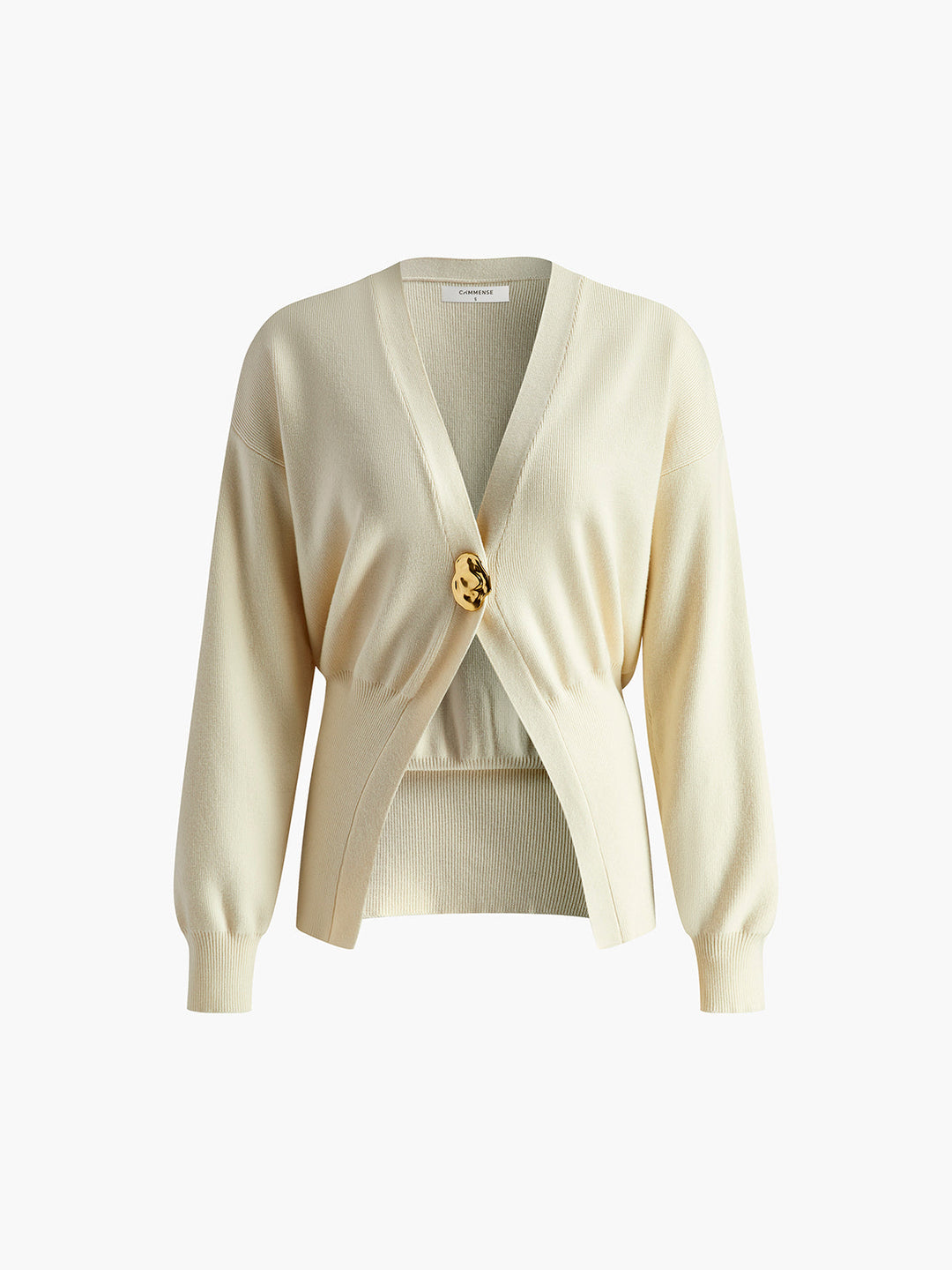 Margot Golden Button Knit Cardigan