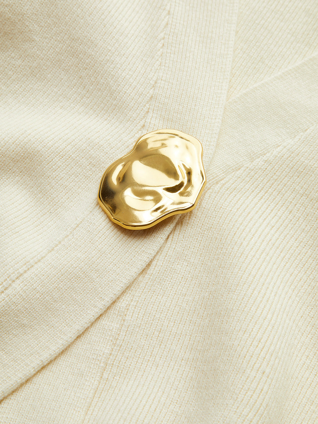 Margot Golden Button Knit Cardigan