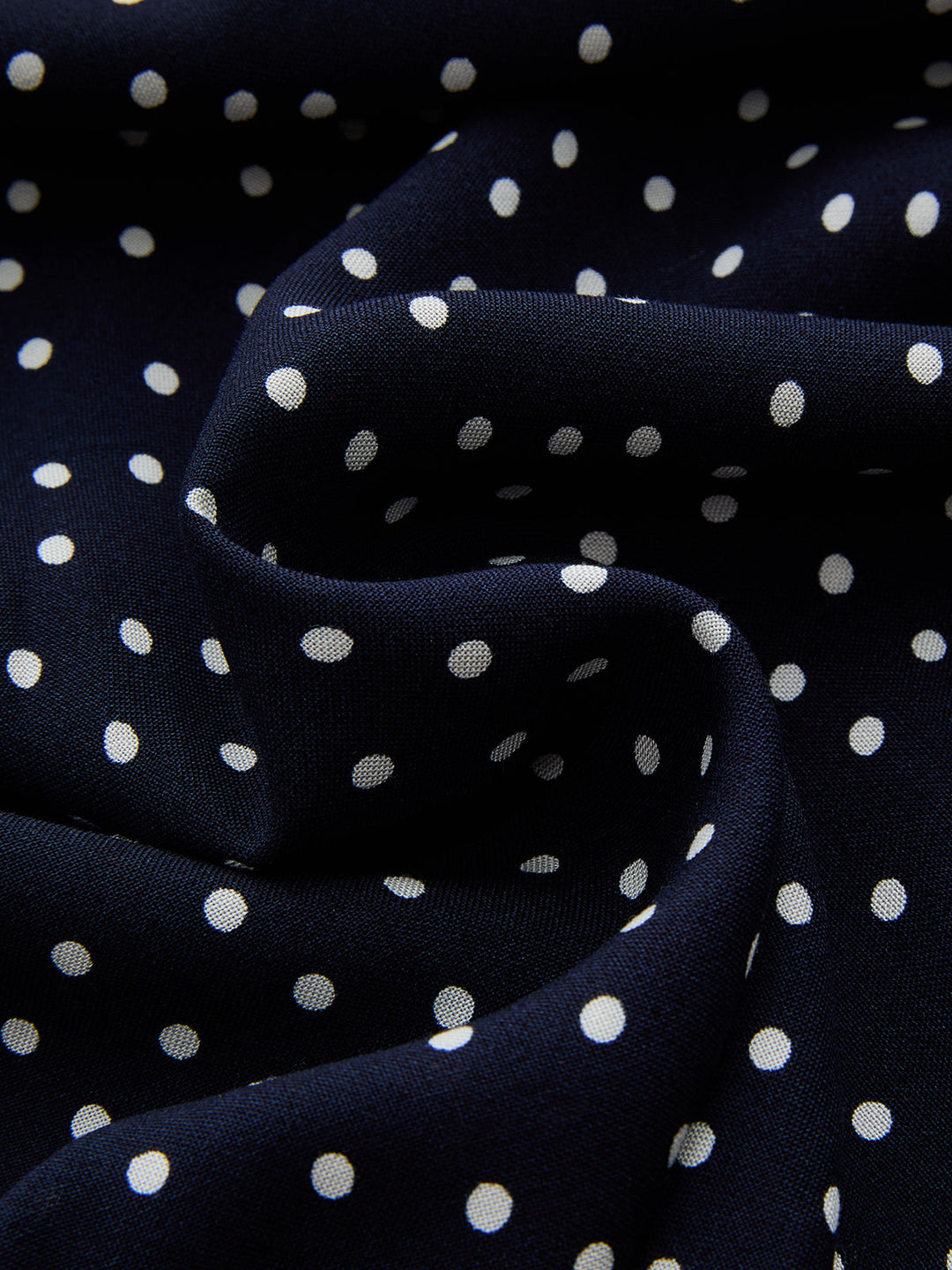Rosie Polka Dot Lace Trim Mini Dress