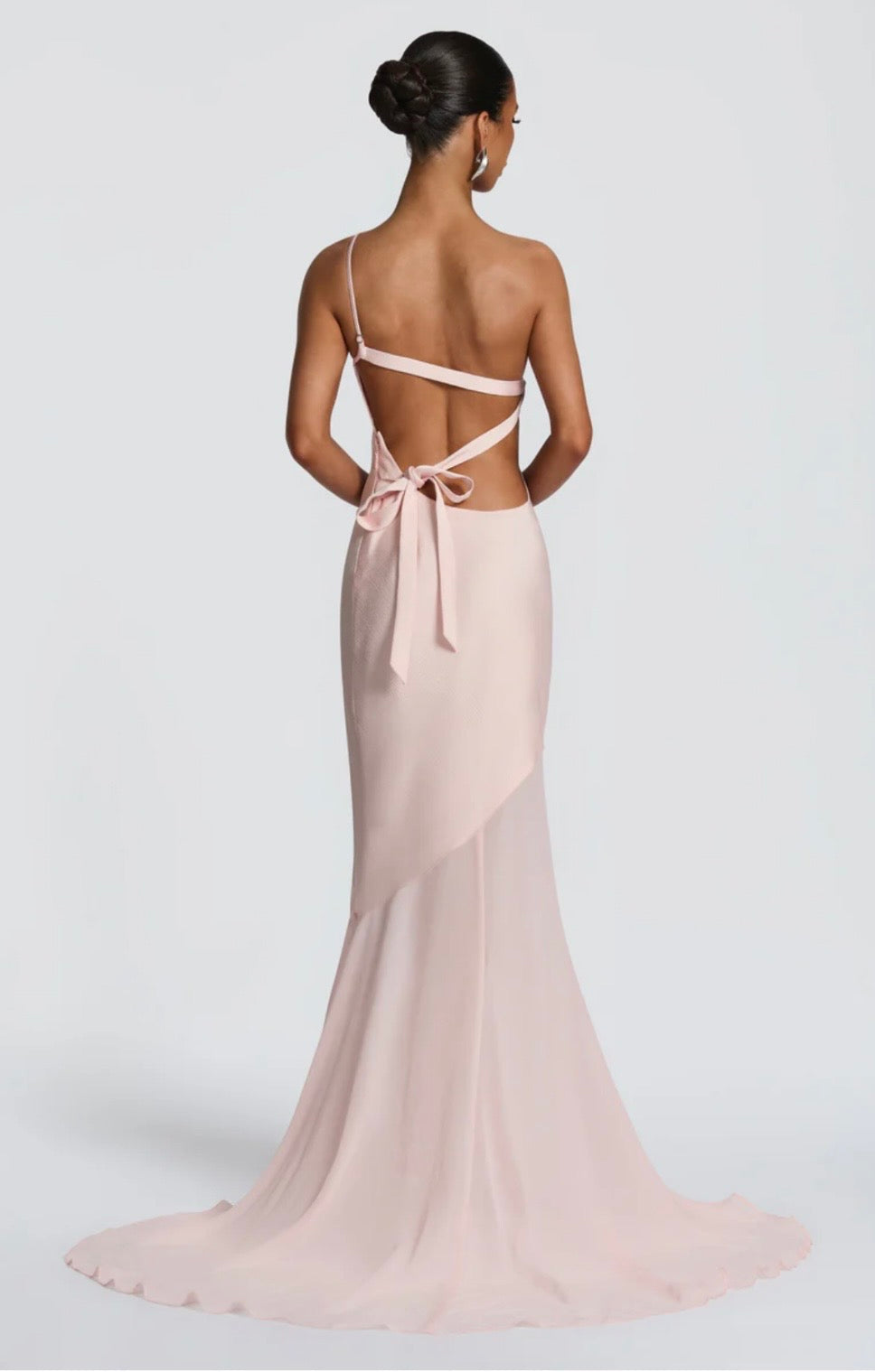 Feline Sleek Fitted Maxi Dress