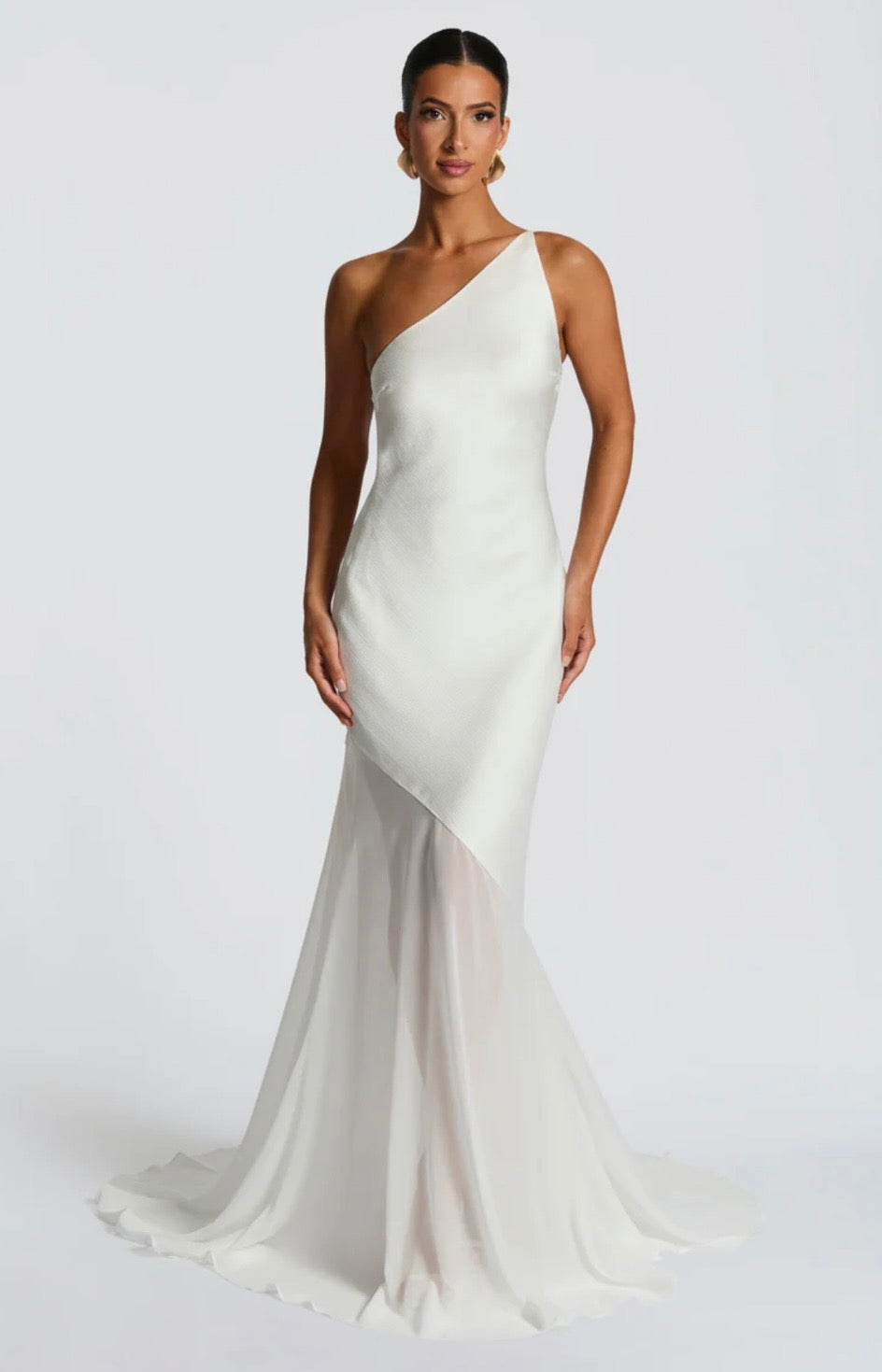 Feline Sleek Fitted Maxi Dress