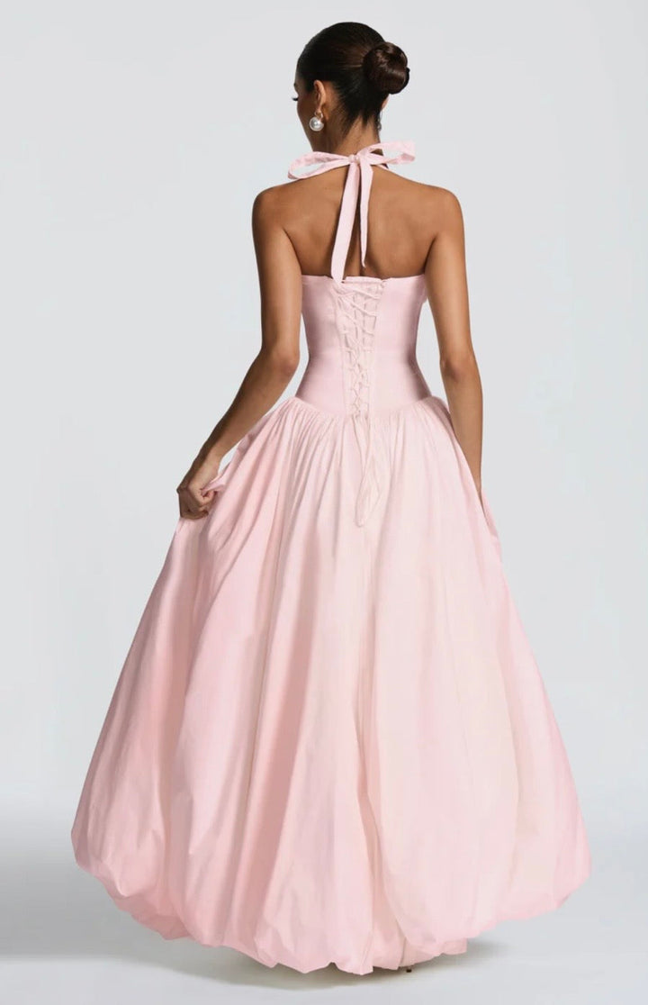 Rosalee Feminine Gathered Maxi Dress