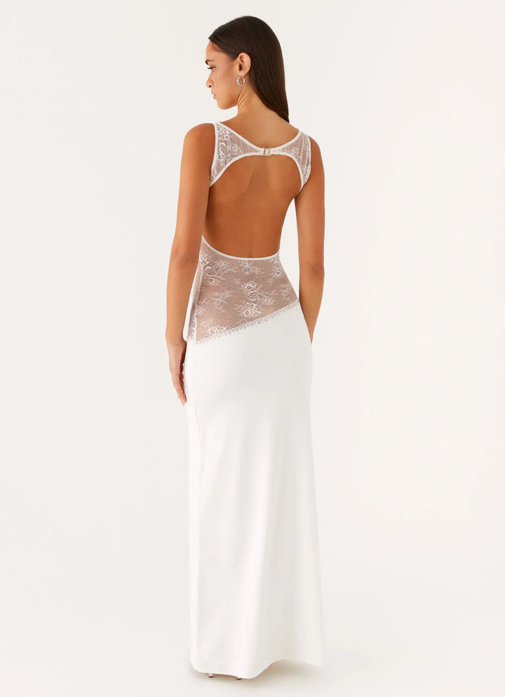 Lucinda Elegant Flowy Maxi Gown