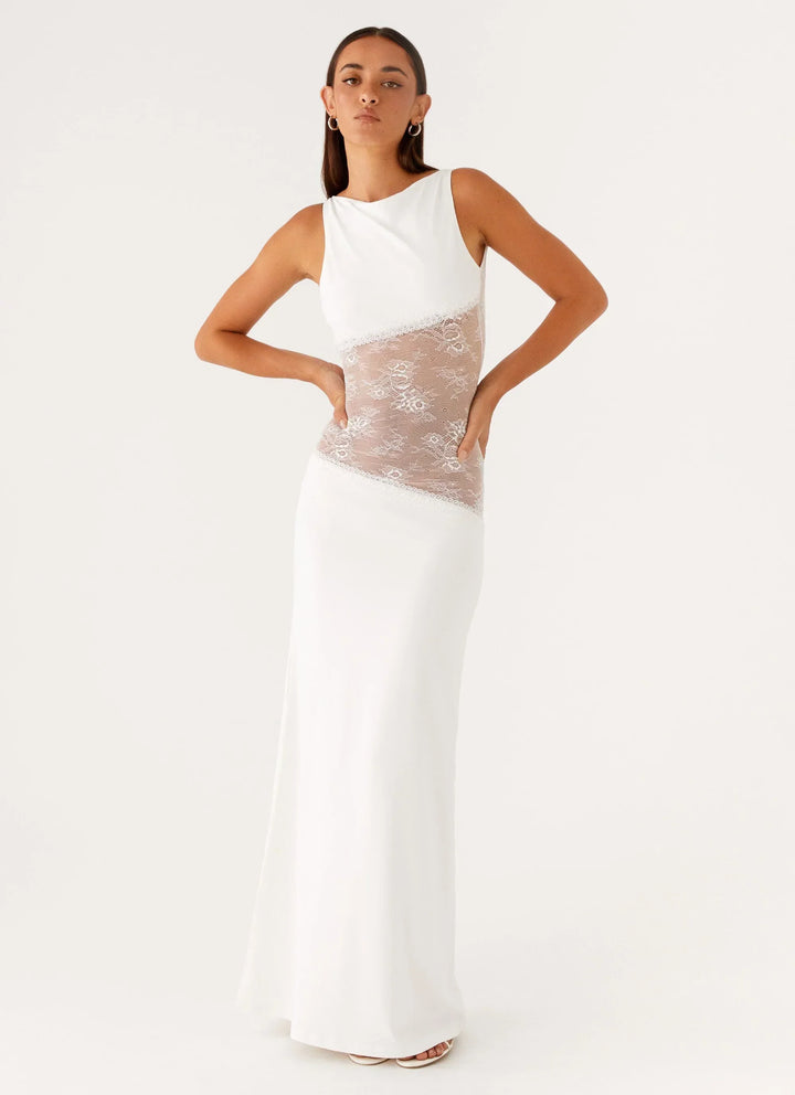 Lucinda Elegant Flowy Maxi Gown