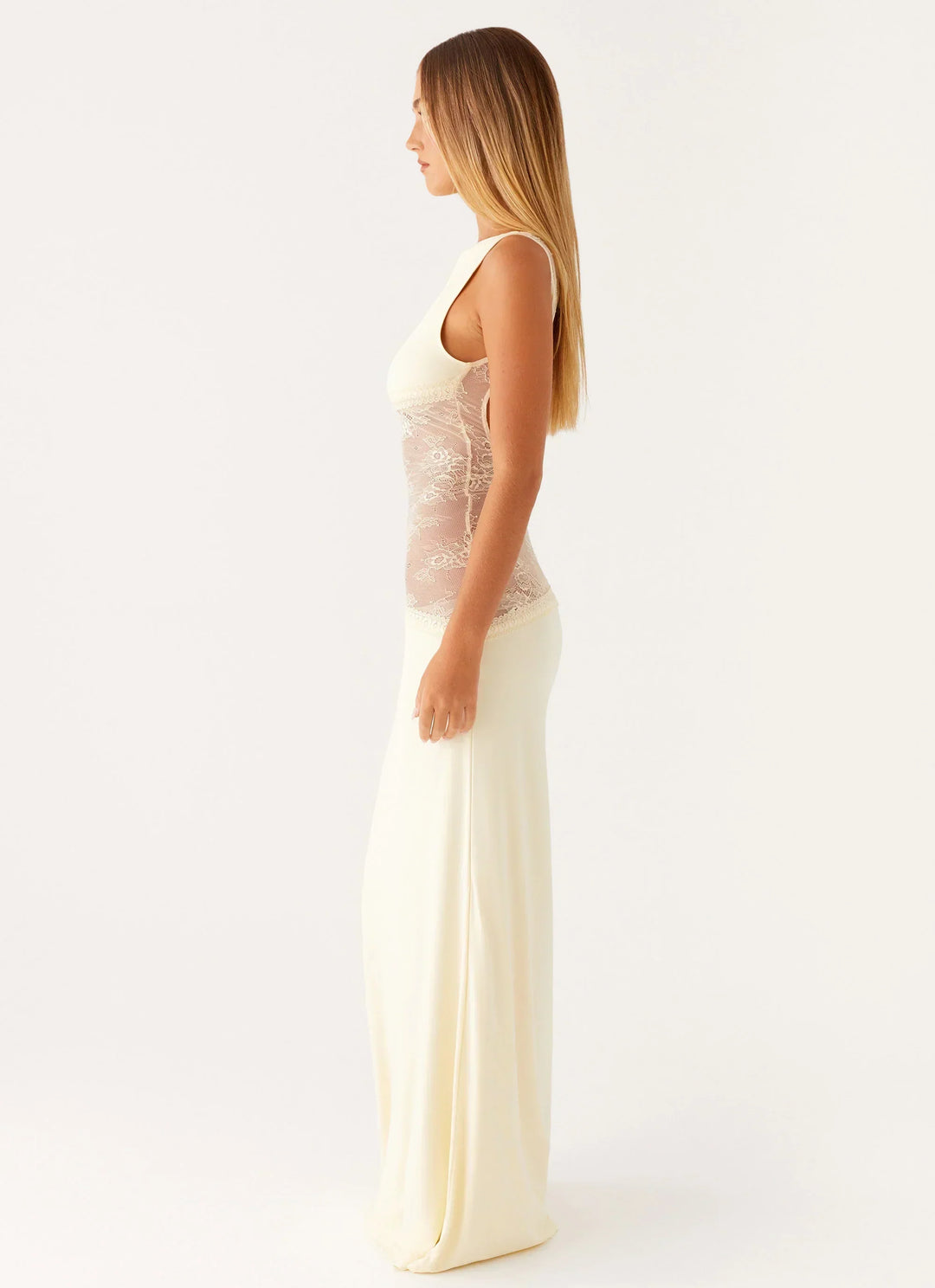 Lucinda Elegant Flowy Maxi Gown