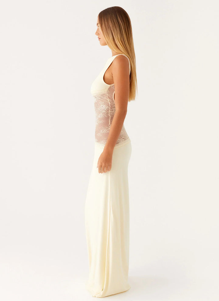 Lucinda Elegant Flowy Maxi Gown