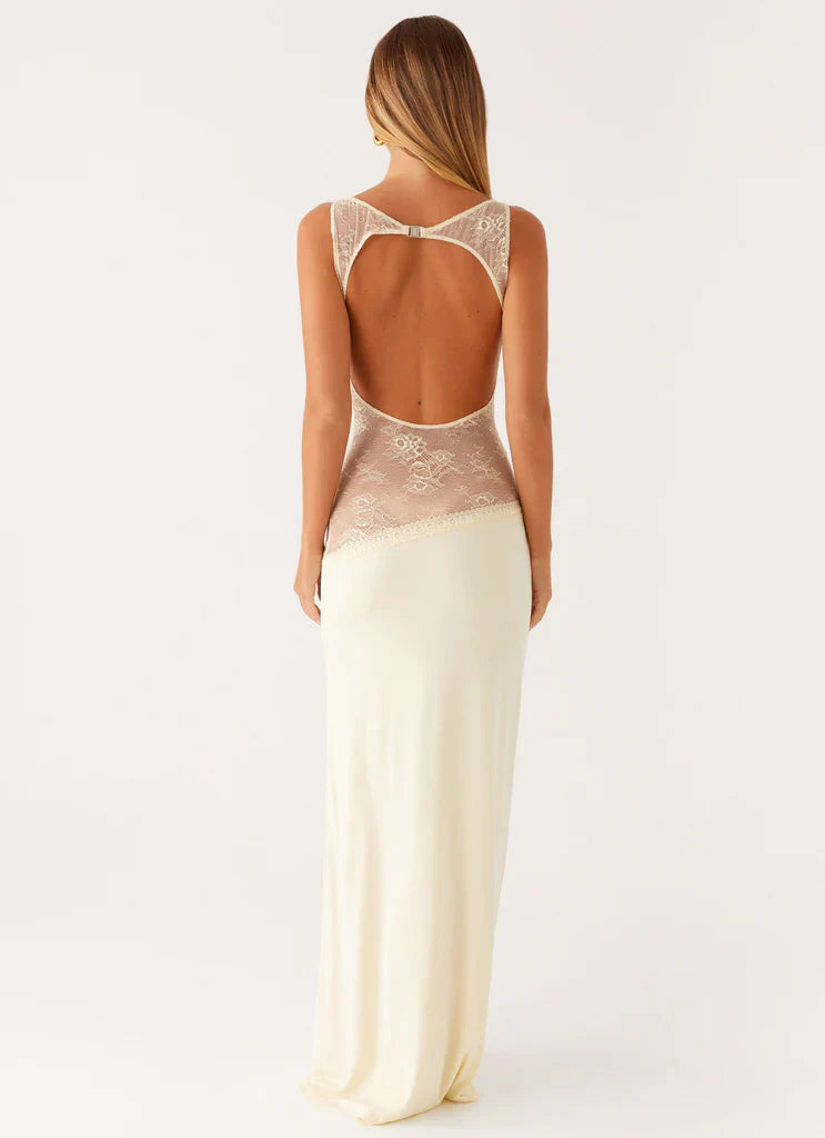 Lucinda Elegant Flowy Maxi Gown