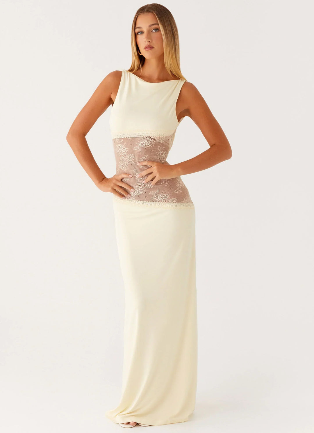 Lucinda Elegant Flowy Maxi Gown